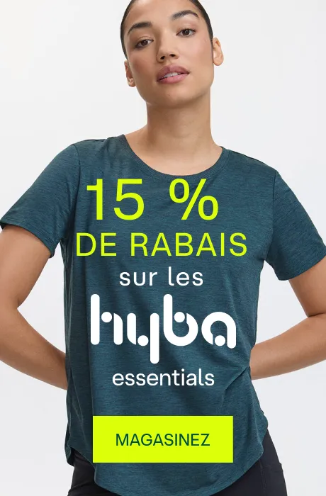 vêtements de sport hyba essentiels